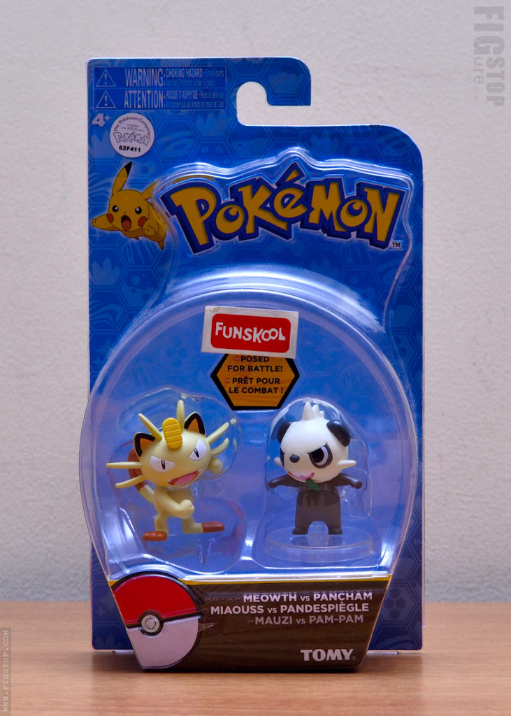 Pokemon Meowth and Pancham - Figurine