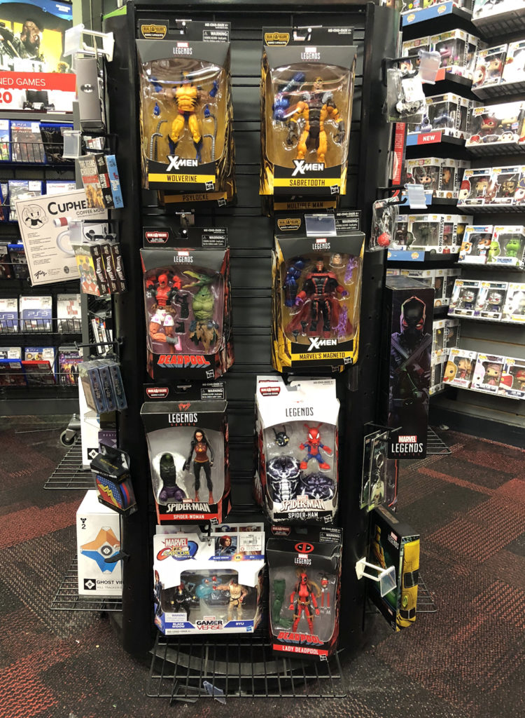 GameStop, Stamford - Marvel Legends Peg