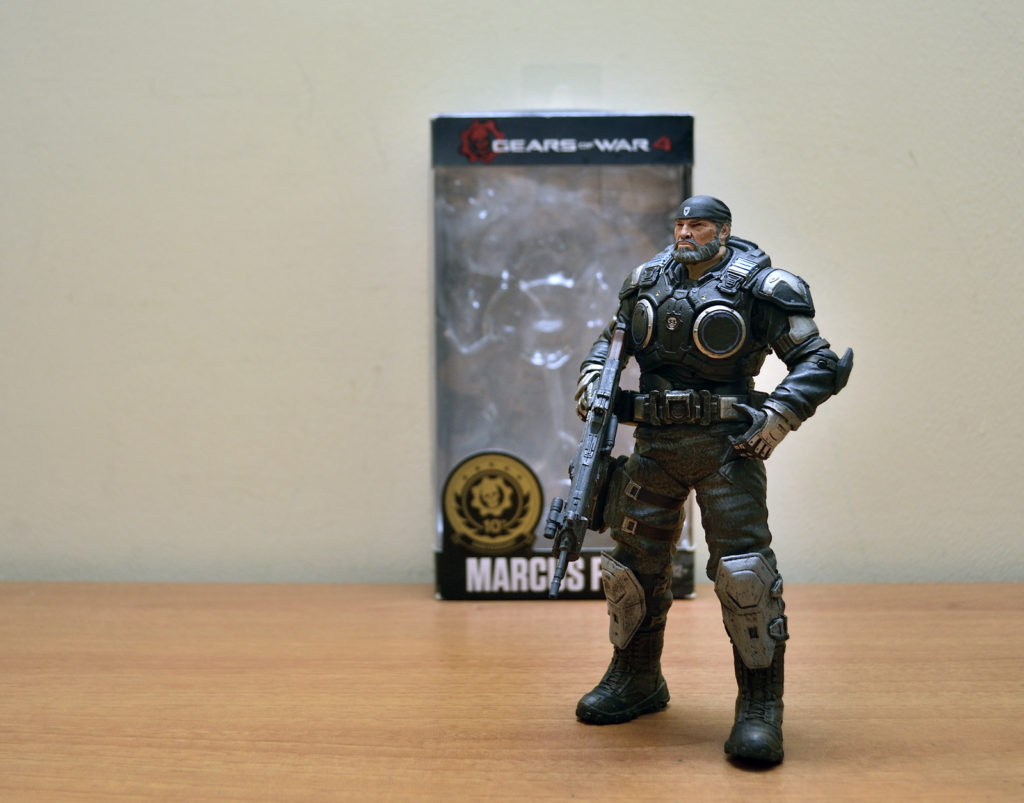 McFarlane Toys Gears of War 4 Marcus Fenix Action Figure – Unboxing –  Figure Stop