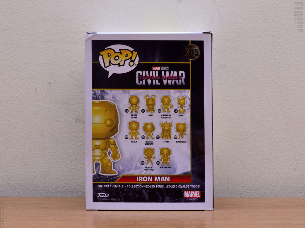 Funko Pop - Gold Chrome Ironman and Series