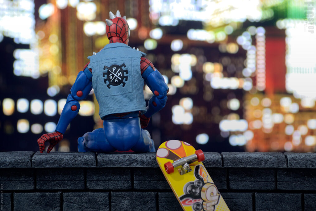 Marvel Legends Spiderpunk - Rooftop Diorama